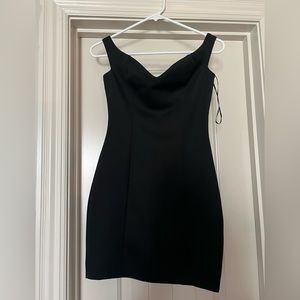 Tobi mini black dress